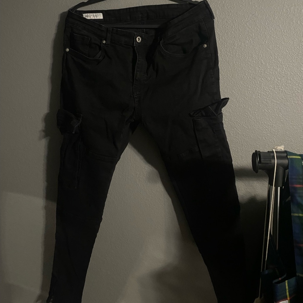 Zara Mens Cargo Jeans